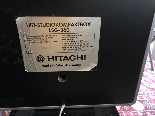 HITACHI LSG 360