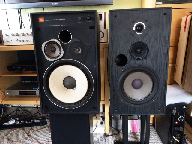 JBL 4312 Vs Ecouton-Audiolabor MRL 120+