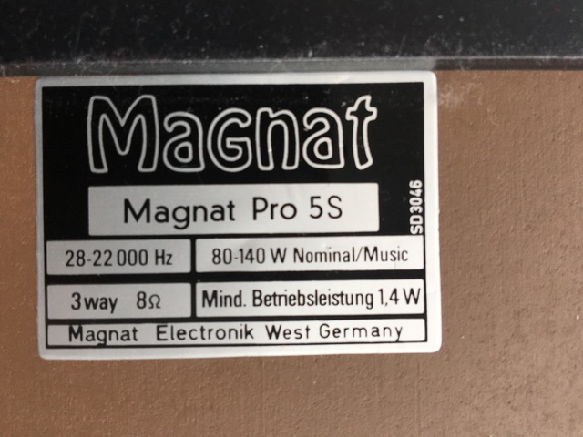 Magnat Pro5S