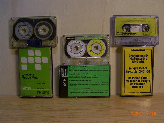 Audio-Testcassetten