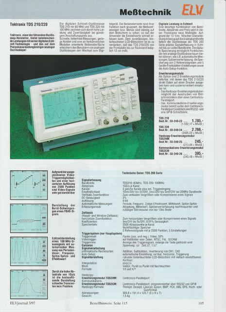 Tektronix TDS220