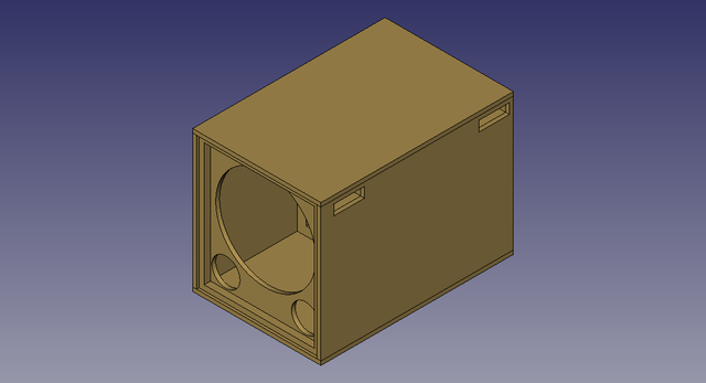 15LB075-UW4 Mivoc AM 120 Subwoofer