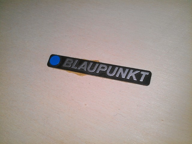 Blaupunkt Schriftzug