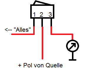 3 Poliger Schalter Wie Voltmeter Anschliessen Sonstiges Hifi Forum