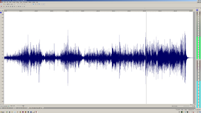 Differenzsignal einer MP3 Codierung