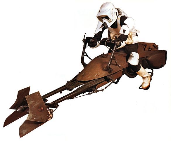74 Z Military Speeder Bike