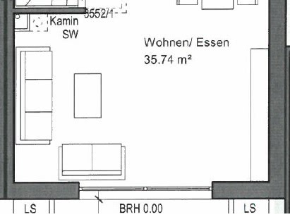 Grundriss Wohnzimmer