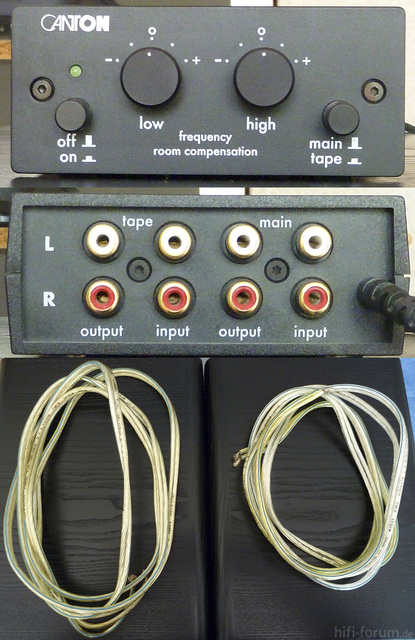 Control-Unit und Oehlbach-Kabel
