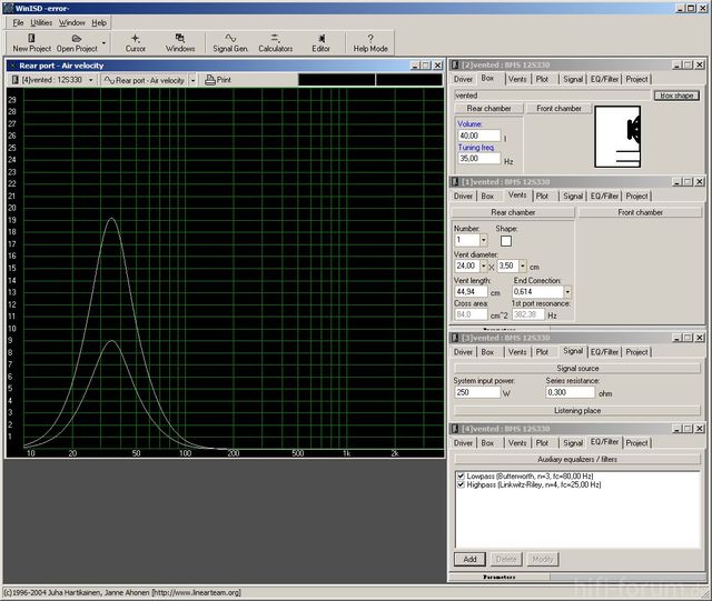 BMS 12S330 + CX2310 + S-150 Air Velocity