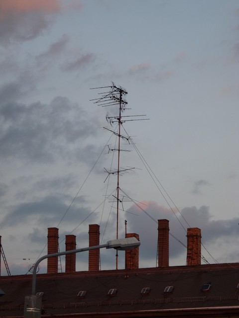 Alte DDR-Antennengemeinschaft In Leipzig Plagwitz