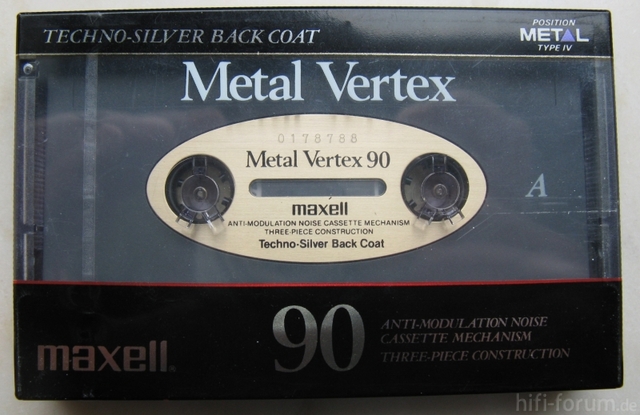 Maxell Metal Vertex klein