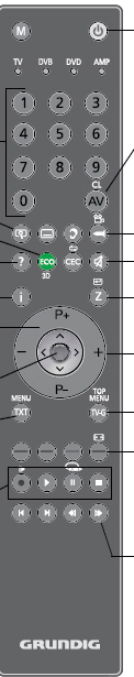 Grundig Fernbedienung 