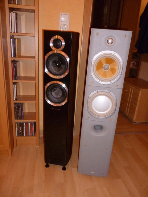 B&W DM 603 Und Wharfedale Diamond 10.4