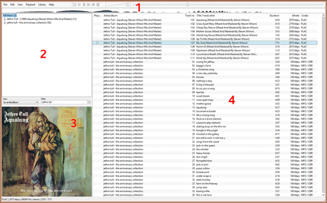 Foobar2000-Layout