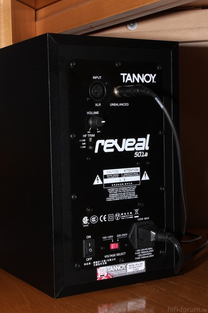 Tannoy Reveal 501a - Rückseite