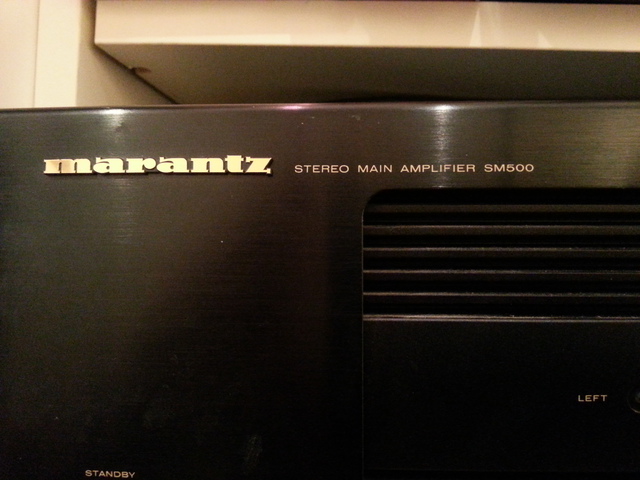 Endverstärker Marantz 74 M 500 /02B Von 1994 Front Naming