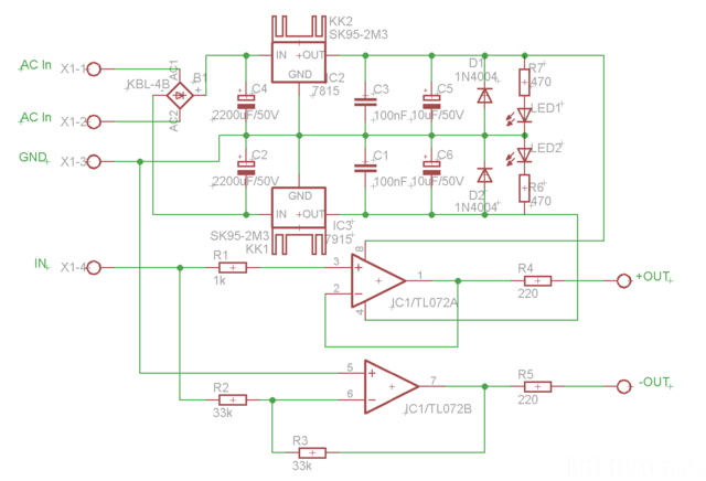 Balanced-Line-Transmitter