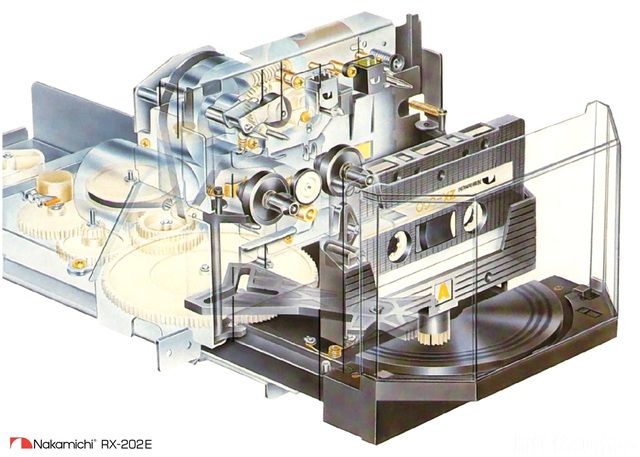 Nakamichi RX-202 E Laufwerk