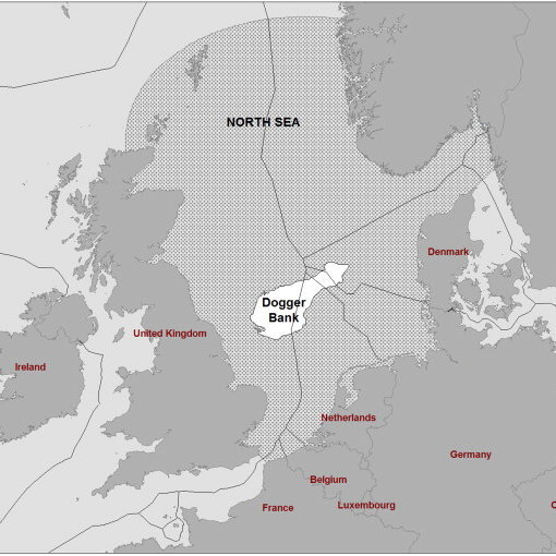 Location Of The Dogger Bank The White Area In The North Sea Q640
