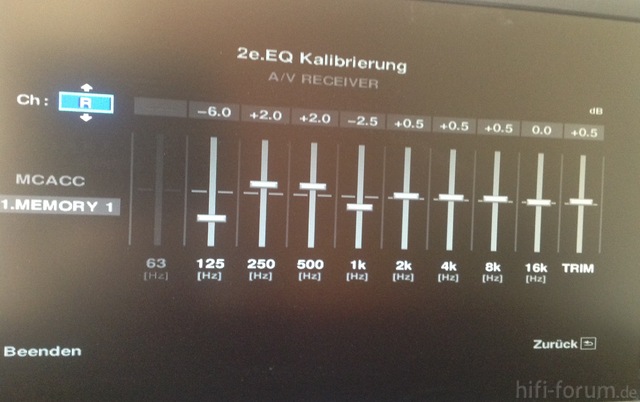 Einmessung SC LX 86 "Beispiel"