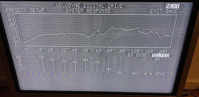 JBL 4312 SE Messung mit Velodyne SMS1