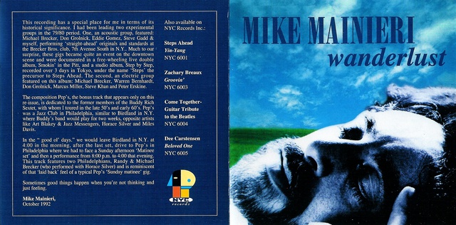 Mike Mainieri   Wanderlust   Booklet (1 2)