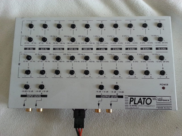 Hifonics Plato Equalizer