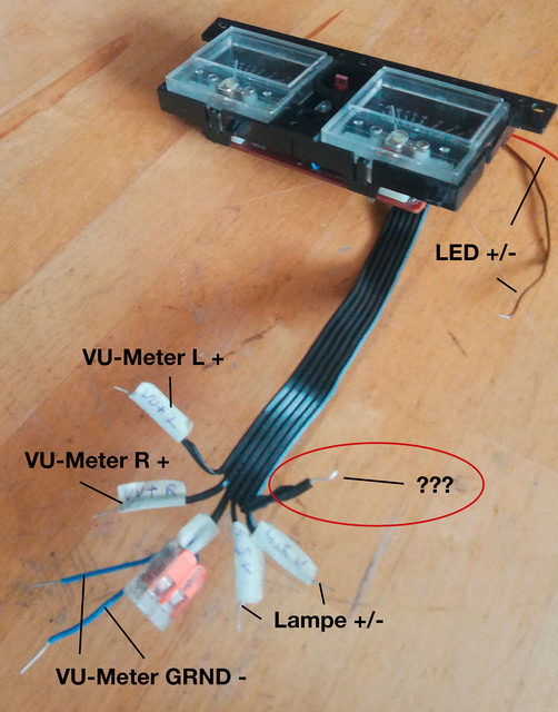 VU-Meter Technics M205