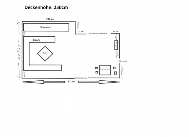 Grundriss Wohnzimmer