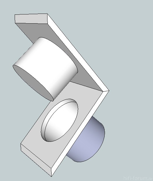 Skizze: 2 Raptor 15 in open baffle