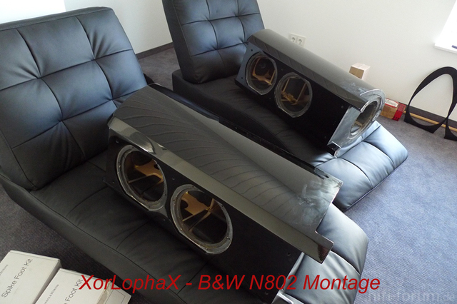 B&W N802 - Montage
