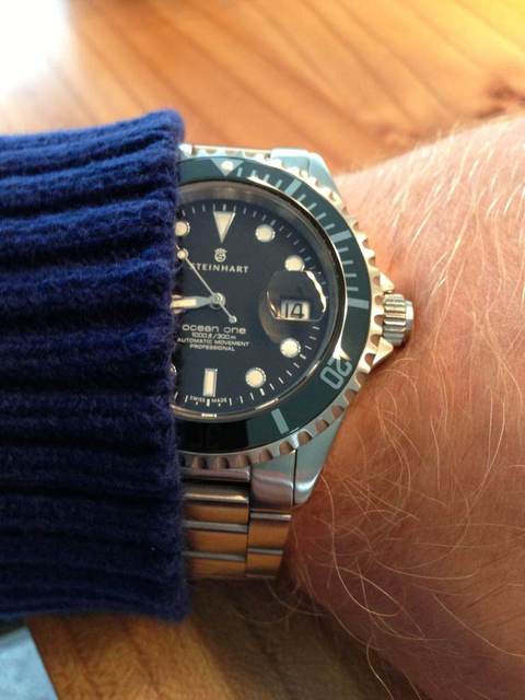 Steinhart Ocean one black keramik