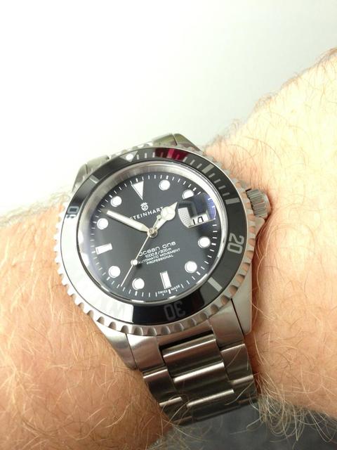 Steinhart Ocean one black keramik