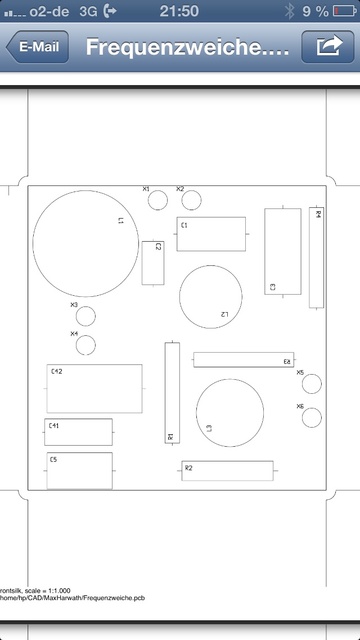 Frequenzweiche Layout 1.2