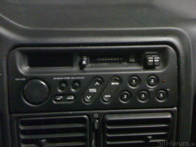 Peugeot 106 Autoradio