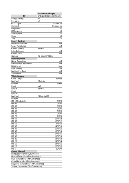 Settings V3