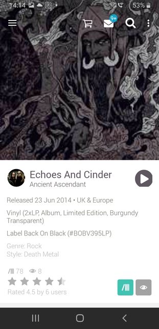 Screenshot 20210308 141459 Discogs