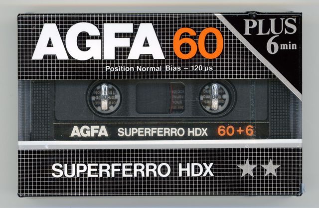AGFA SUPERFERRO HDX 60 PLUS 6 min