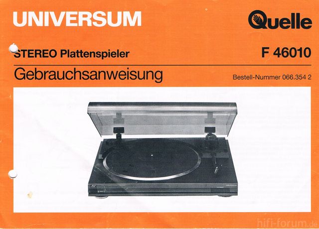 Universum F46010