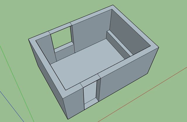 Raum 3,12 X 4,25