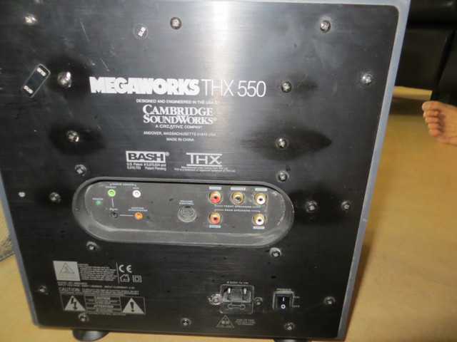 5.1. Sound-System: Creative Megaworks THX 550