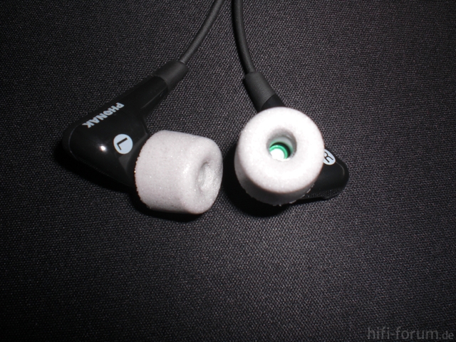 In-Ears (hier Phonak Pfe 012)