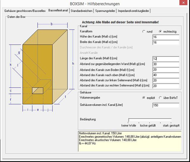 Boxsim-Sumulation Quadratport