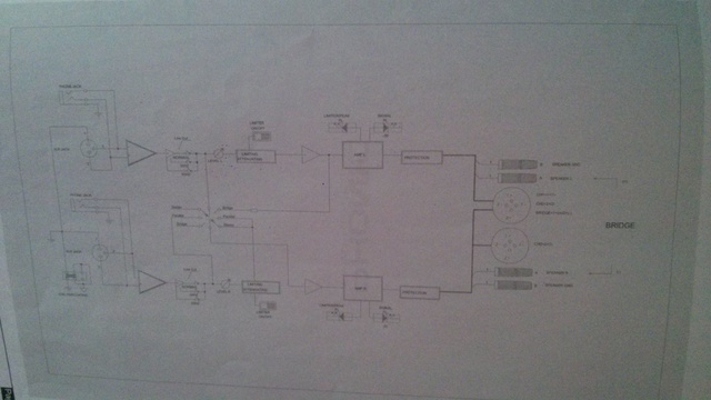 Schaltplan Phonic Max 2500