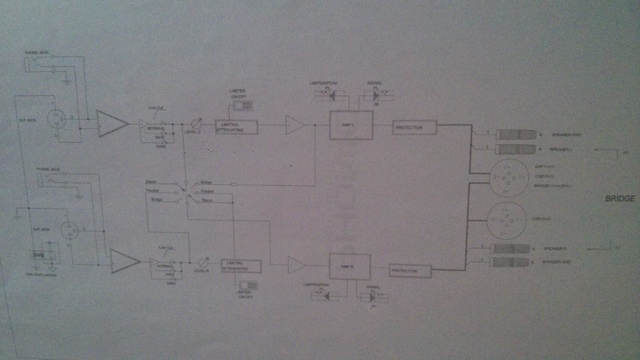 Schaltplan Phonic Max 2500