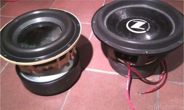 Gzpw 10 SPL und Cz Audio SF 12