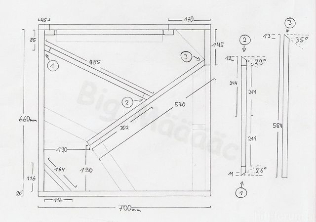 Querschnitt-Plan