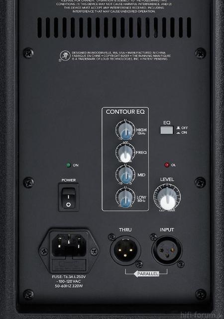 Anschlüsse - Rückseite - LD-PN122A