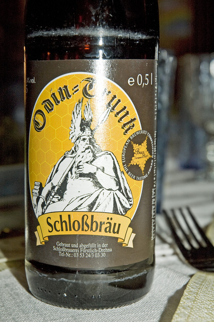 40 Odin Beer Bottle Schlossbraeu