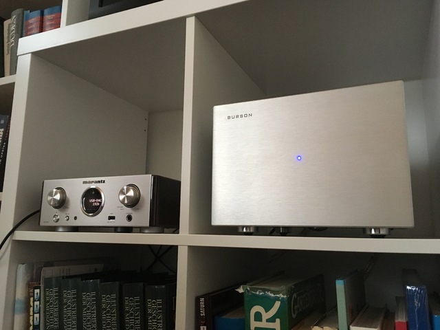 Stereokette Mit Marantz HD-DAC1 + Burson Timekeeper Virtuoso + Teufel Ultima 800 Prototyp